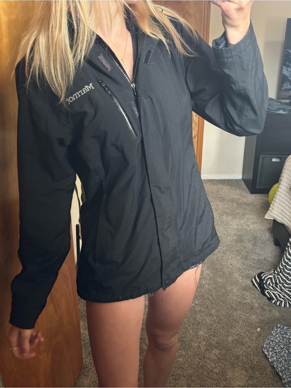 Marmot Black Women's Waterproof Utility Jacket